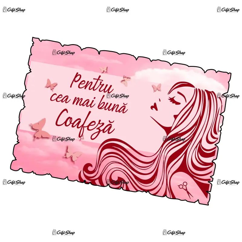 Pentru cea mai buna coafeza, magnet frigider mgs065